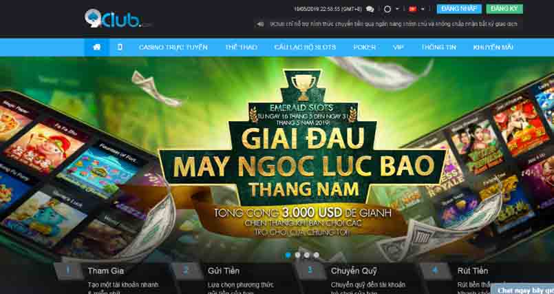 9Club cung cấp đa dạng các loại hình cá cược và giải trí ăn tiền thật hấp dẫn