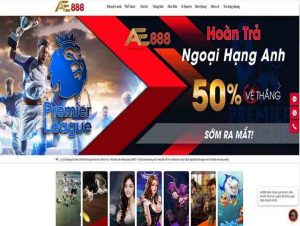 Casino trực tuyến, cá cược thể thao tại AE888 luôn đảm bảo uy tín và minh bạch