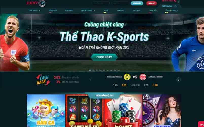 Lucky88 mang lại sự tín nhiệm cao thông qua giao diện được thiết kế chuyên nghiệp và tinh tế