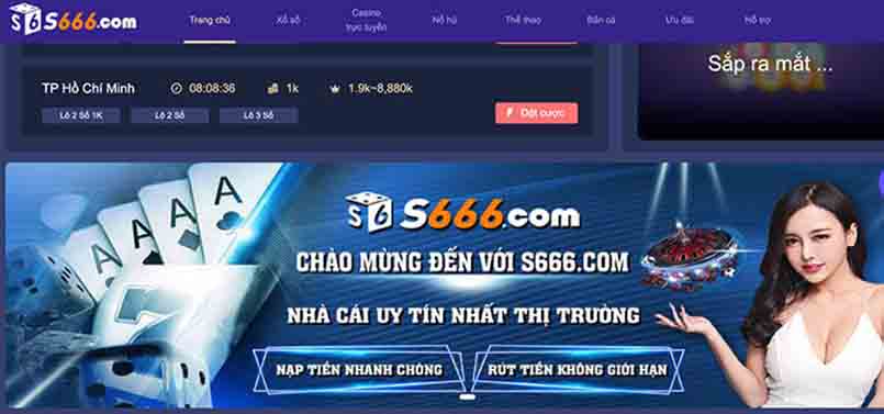 Khuyến mãi s666 đa dạng và liên tục hỗ trợ người chơi thêm tài chính cá cược